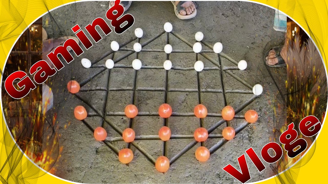 How to play tomatoes and eag village style game | old classes game. | Tadisonal village game