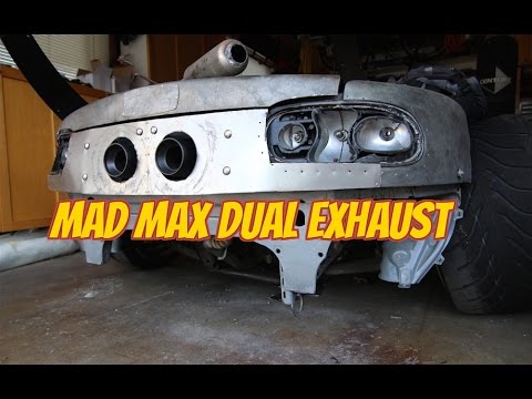 Center Exit Exhaust On a Miata | Straight Piped and Agressive Look