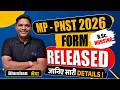 MP PNST 2026 Form Released! 🥳 | Complete Details (Step-by-Step) | B.Sc Nursing