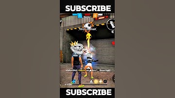 Free 🔥 Fire Noob Prank Trollface  #shorts #impossible #viral #trollface #trending #ff