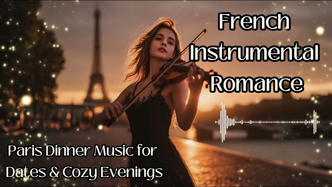 French Instrumental Romance | Paris Dinner Music for Dates & Cozy Evenings