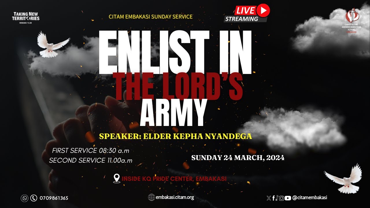 SUNDAY SERVICE || 24th March 2024 - YouTube