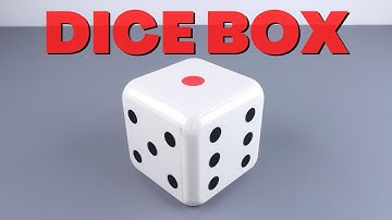Dice Puzzle Box by Hanayama & Karakuri - Tutorial Solution