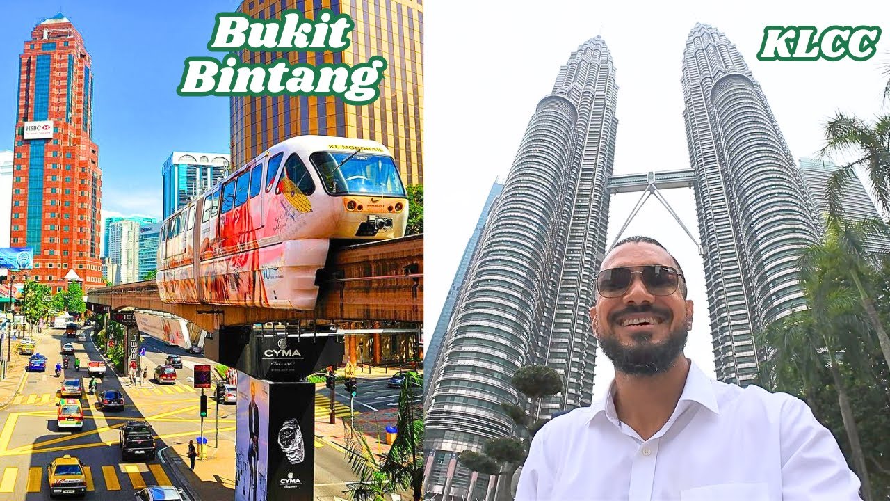 How To Get From Bukit Bintang To KLCC Fast And Easy! By WALK & TRAIN 🚆