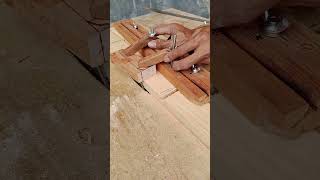 saffety cut with clamp int table saw #woodworkingtools #woodworking