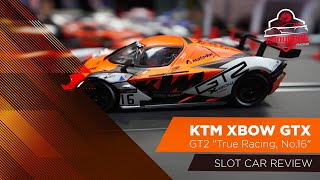 SLOT CAR REVIEW Carrera 31012 KTM X BOW GT2 True Racing #16