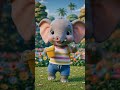 Cutest Elephant Dance Ever 🐘❤️ So Funny! 😂 #funny #trending #cute #shorts