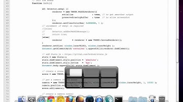 Boilerplate for three.js walkthrough