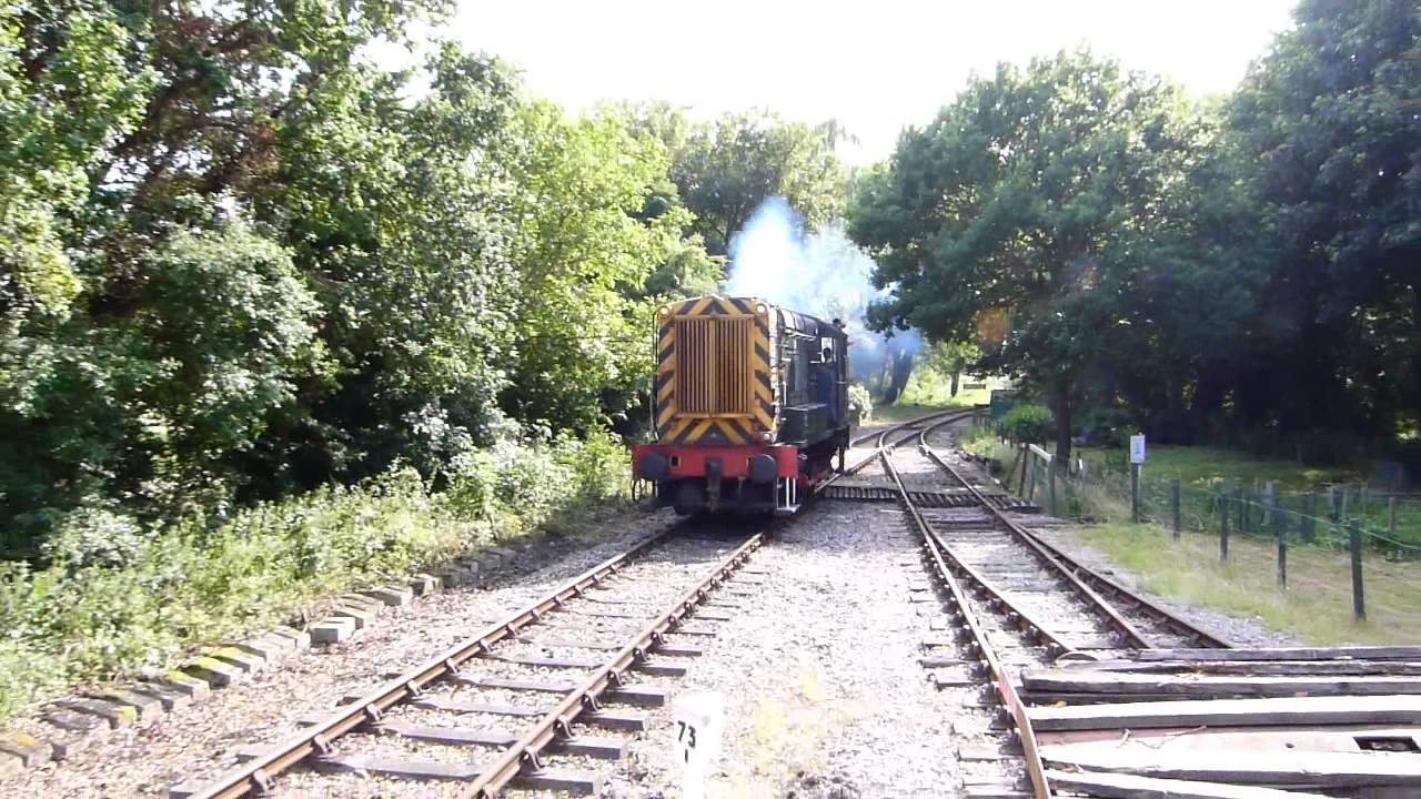 NS687 Arrives at Eythorne, East Kent Railway YouTube