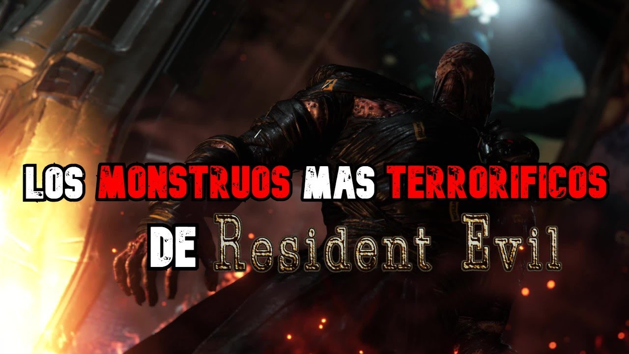 😱Los MONSTRUOS más TERRORÍFICOS de RESIDENT EVIL - YouTube