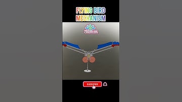 Flying bird mechanism #birdmechanism #mechanicwork #automobile #solidworks #mechanictools #autoparts