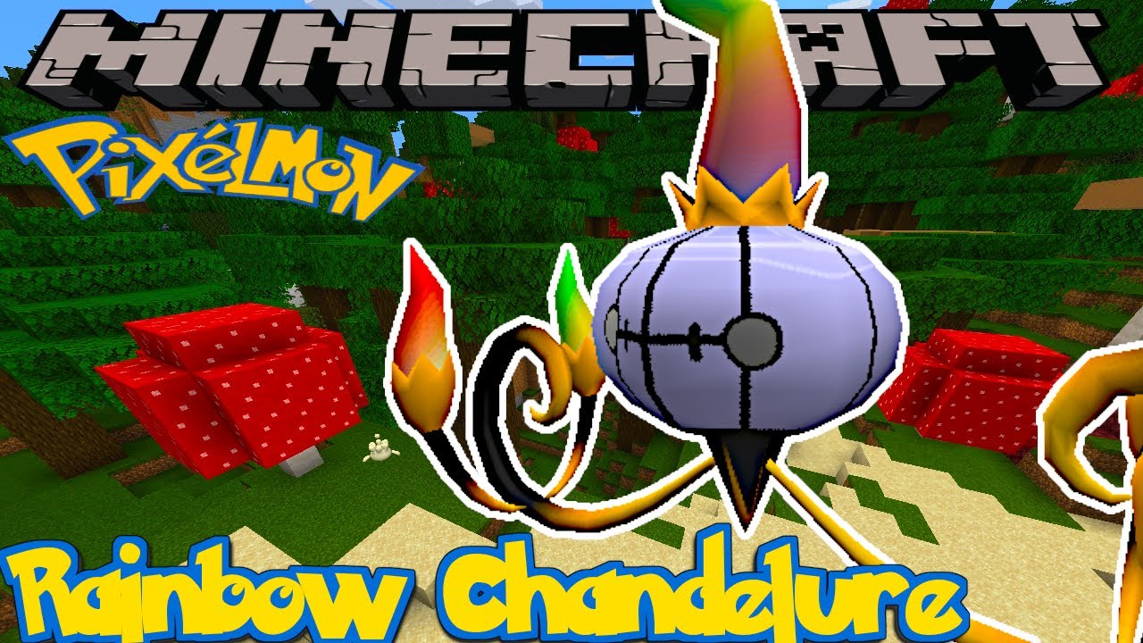 How to Find Rainbow Chandelure in Pixelmon Reforged - Minecraft Guide - Version 9.3.14