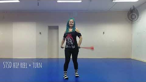 Beginner poi tricks: Same time same direction family