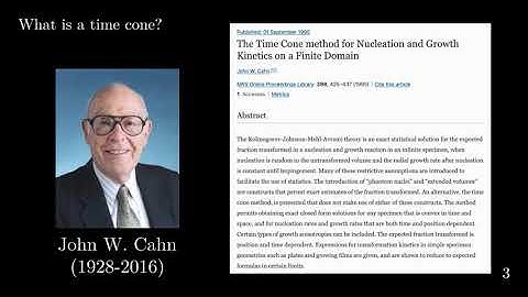 Deriving the JMAK Equation Using the Time Cone Method