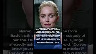 Sharon Stone on Losing Custody After Basic Instinct#shorts