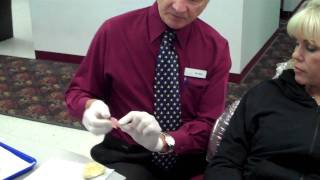 Abari Orthodontics and Oral Surgery- Dr. Wills retianer wear instructions to pt Shauna