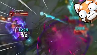 Can you one shot someone with Cho'Gath Q?