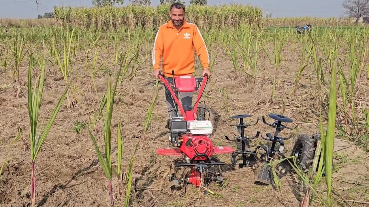 मात्र ₹30000 में गन्ने की जुताई व मिट्टी चढ़ाई सबसे सस्ते पावर वीडर, राम कृषि उद्योग फफूंडा में