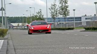 Ferrari 458 Italia - FLATOUT on the straight!! 1080p HD