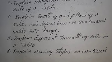 #EXCEL #FOUNDATION EXCEL FOUNDATION IMPORTANT QUESTIONS FOR FINAL EXAMINATION 2020