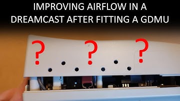 Dreamcast Part 3: Improving airflow after fitting GDMU