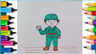 Askar Rasmini Chizish 9- Qism