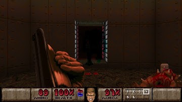 PlayStation Doom Reloaded [Doom2+GZDoom] MAP33: Uac Wastes [+Commentary]