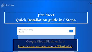 Free Web Meeting Software installation guide | Jitsi Meet | WebRTC Protocol| Google Cloud Platform