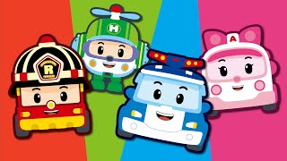 Il Coraggioso Team di Soccorso│La Migliore Canzone di Auto│Cantone per Bambini│Robocar POLI tivù