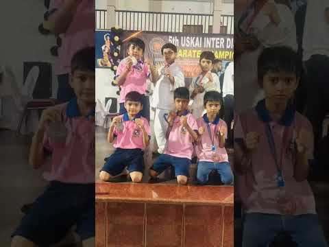 Karate class at Sunbeam World School, Varanasi