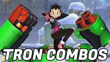 UMVC3 - TRON SOLO COMBOS!