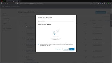 vRealize Log Insight Cloud - Dashboard Workbench