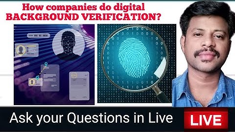 🔴Live: Digital BGV - Take immediate action now?