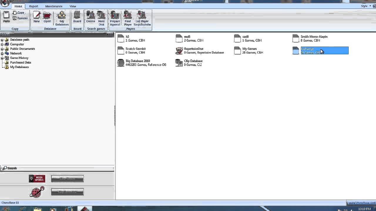 Remove Old Games From Your Chessbase Database! - YouTube