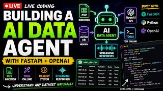 Building a Real-Time AI Data Agent with FastAPI + OpenAI (Live Coding)