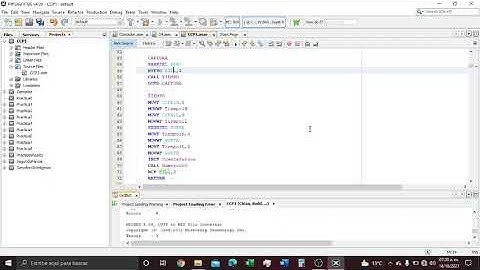 CCP1CON y Contador de pulsos (Parte 1) - PIC16F887 Assembler MPLAB X IDE.