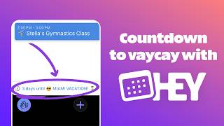 Add countdowns for stuff you're excited about in HEY Calendar screenshot 1