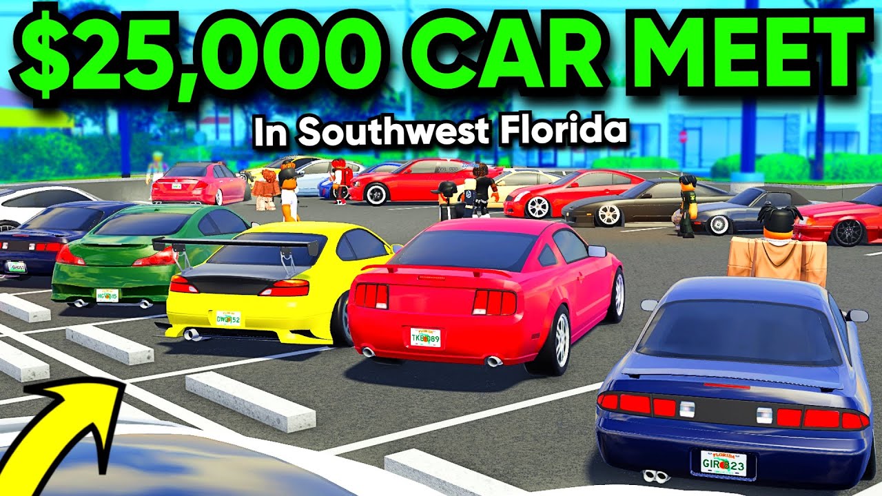 $25,000 CARS ONLY CAR MEET IN SOUTHWEST FLORIDA! - YouTube