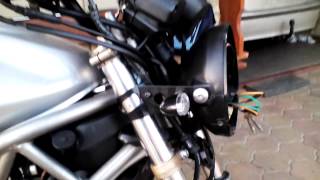 Standard Motorcycle Headlight Bracket 35mm-43mm on VTR250 Honda