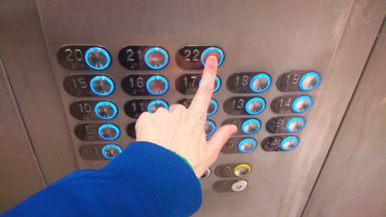 3 Лифта БМП Otis Gen2 @ ЖК Родной Город. Каховская, Зюзино, Москва, Россия