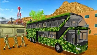Army Bus Driver US Soldier Transport Duty 2019 -  Android Game screenshot 5