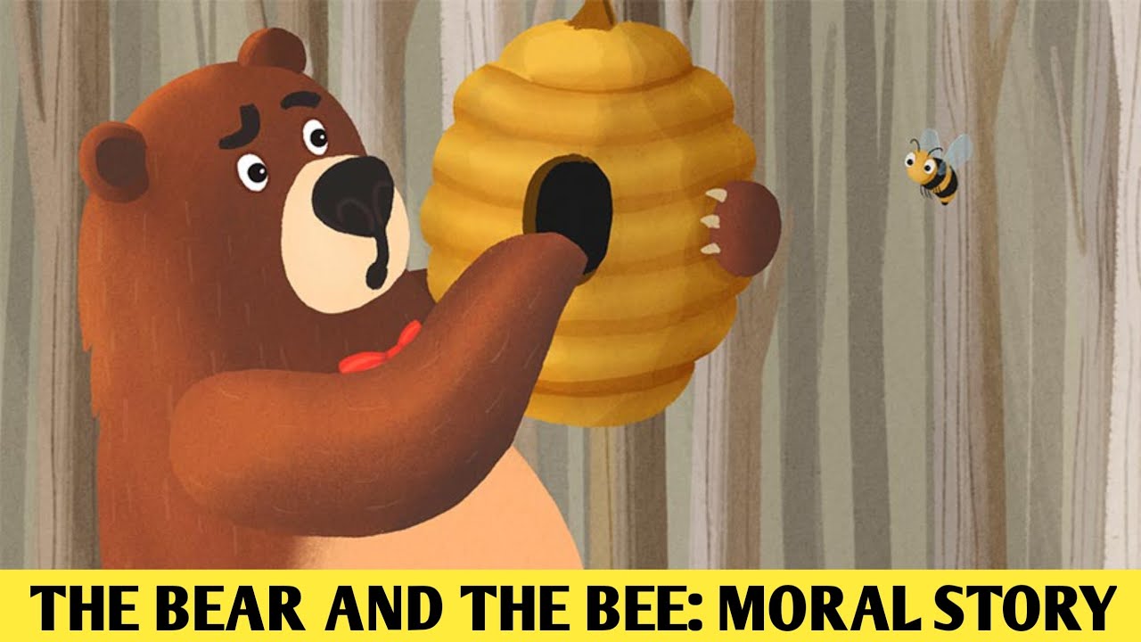 The Bear and the Bee | A Fun Animal Story for Kids