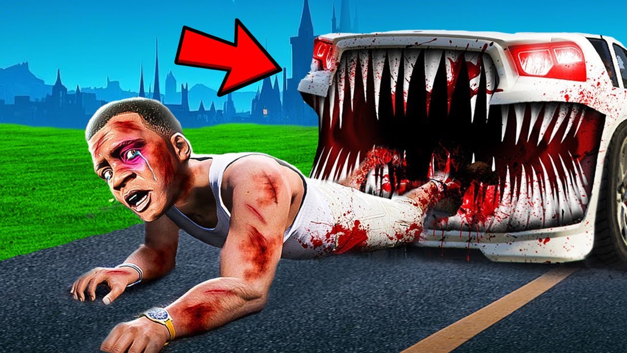 💀 CURSED CAR CAUGHT FRANKLIN! 😱 WHAT HAPPENS NOW? - GTA 5 MODS