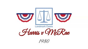 Harris v McRae (1980)
