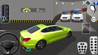 Driving Class 3D #4- new Hyundai Genesis G70 car- parking and gameplay,, screenshot 3