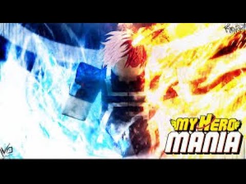 Roblox My Hero Mania Ep1 ვებრძვით ბაკუგოს