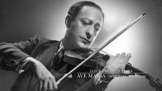 Jascha Heifetz Plays Ave Maria Schubertwilhelmj Rec.1917.