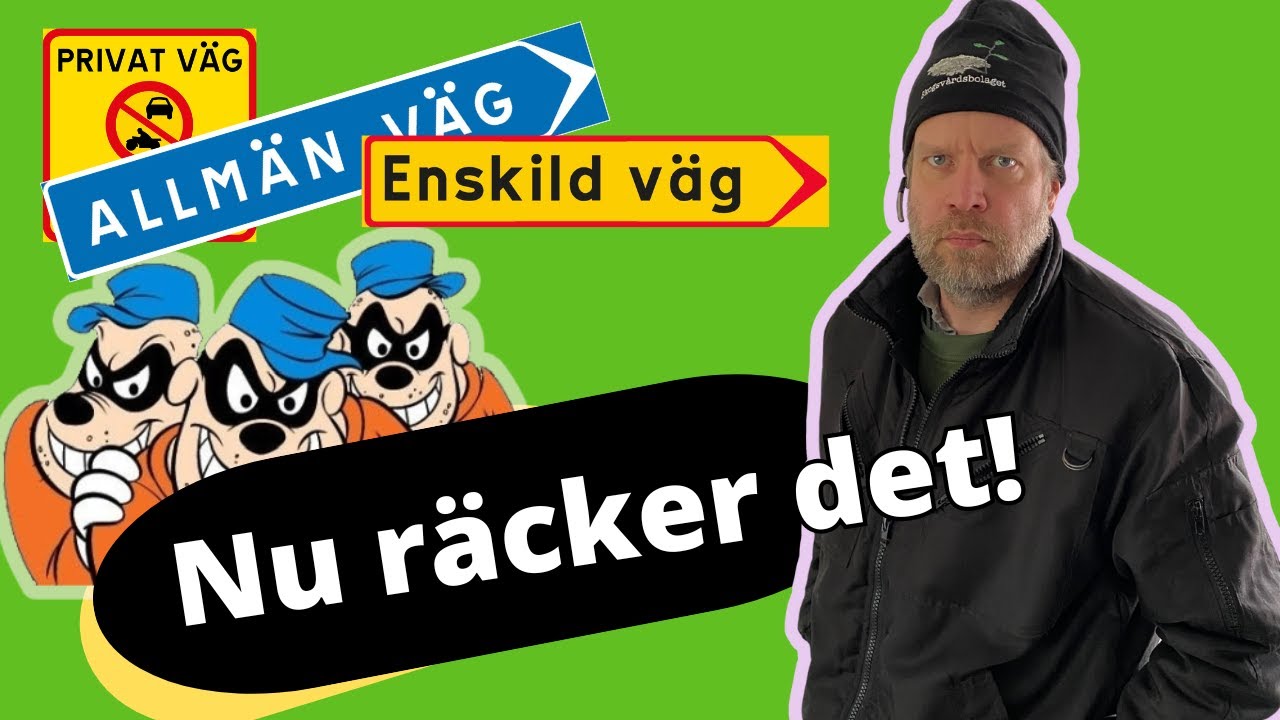 Vad har HÄNT i SKOGEN?! Hur man sätter ihop VAJER + VAJERLÅS? Vilka regler gäller på olika vägar?