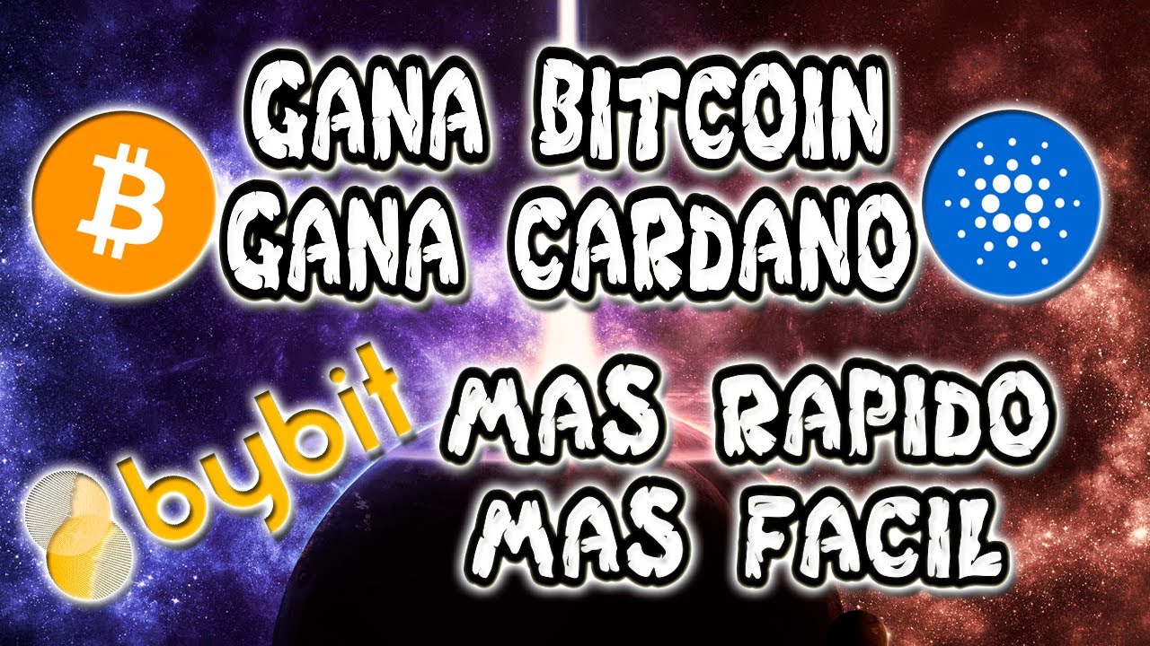 ⭕GANA BITCOIN, GANA CARDANO, MÁS FÁCIL, MÁS RÁPIDO⭕ [TUTORIAL BYBIT EN ESPAÑOL] ⚠️TRADING APALANCADO