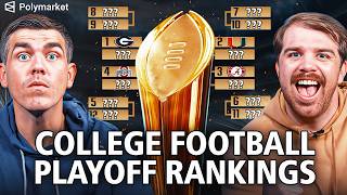 NEW College Football Playoff Rankings | Georgia, Miami, Ohio State, Alabama, Notre Dame, Texas